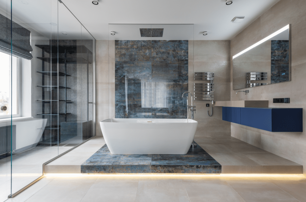 Tips to Achieve a Spa-Like Bathroom: Freestanding Tub