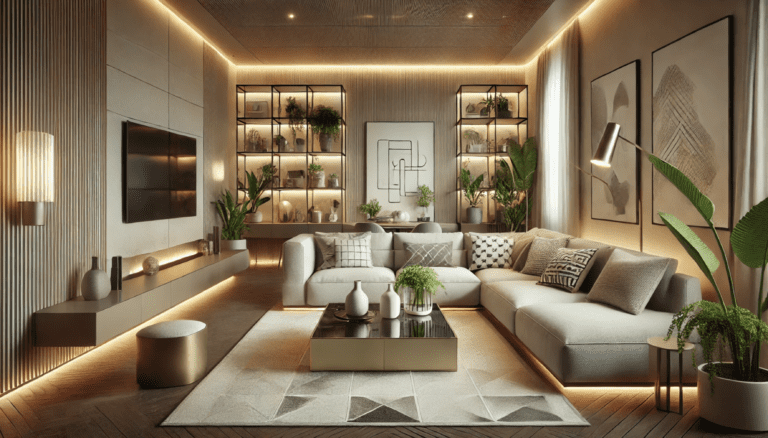 Modern Bohemian Living Room