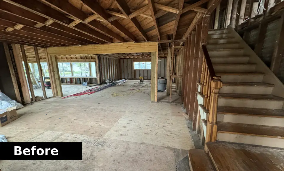 home addition before