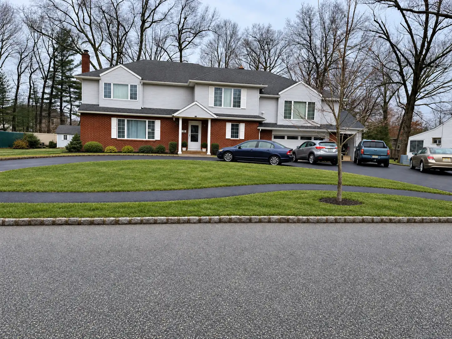 Home front street view