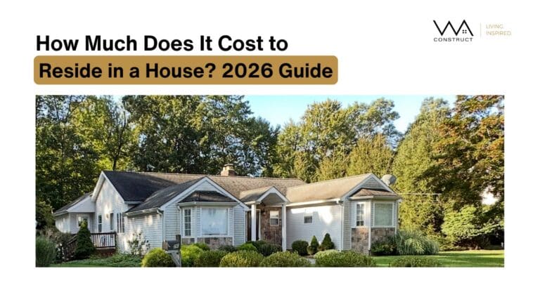 How Much Does It Cost to Reside a House