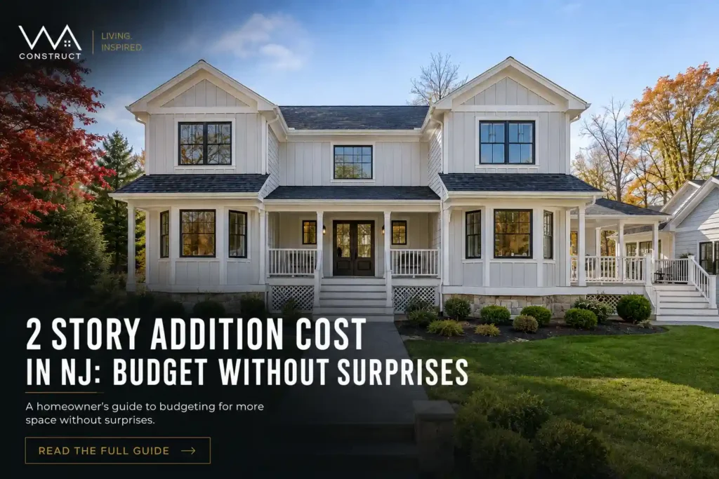 2-Story Addition Cost in NJ: How to Budget for More Space Without Surprises