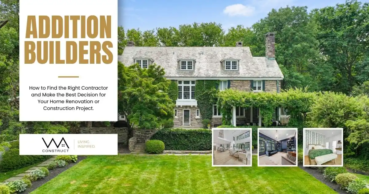Find the right addition builders by reviewing experience, licenses, reviews, proposals, timelines, planning steps, and key details before your project starts.